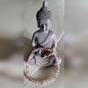 Semi-precious Stone Beaded Bracelet